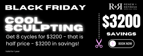 Black Friday CoolSculpting - 8 Cycles for $3200