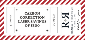 $1,000.00 GC + Carbon Correcting Laser
