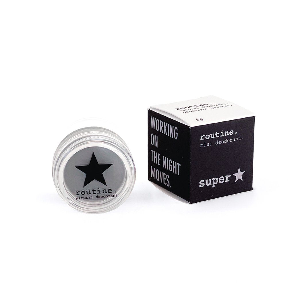 routine mini, Super Star, Natural Deodorant, 5g