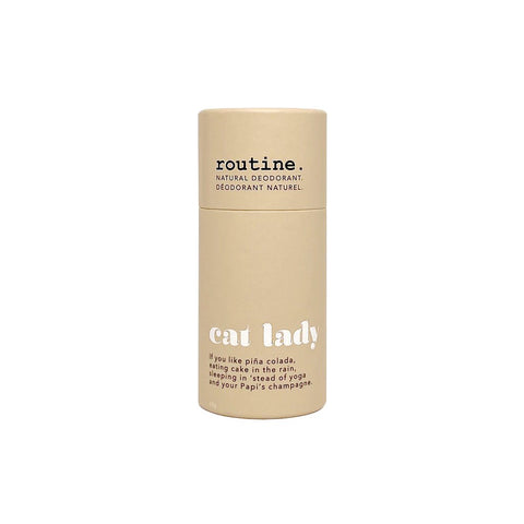 routine, Cat Lady Stick, Natural Deodorant, 50g